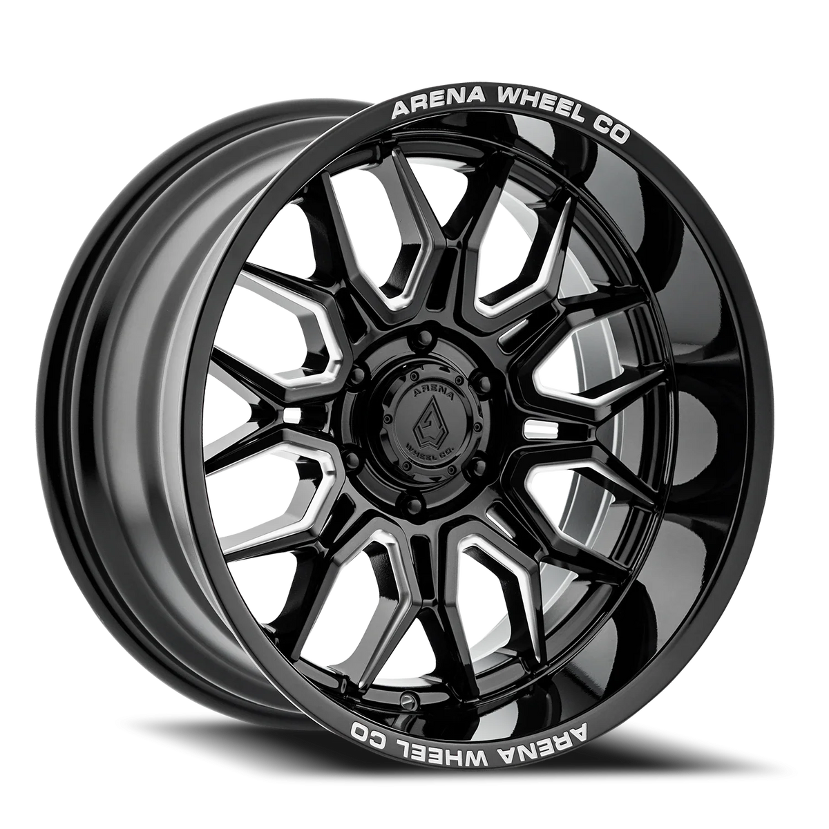 Arena Wheels Violator — Milled & Polished