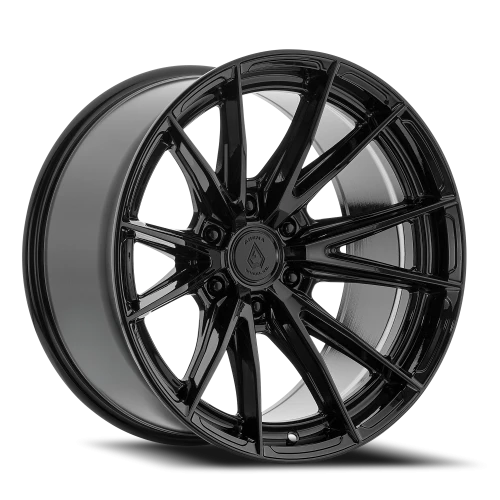 Arena Wheels Vortex — Gloss Black