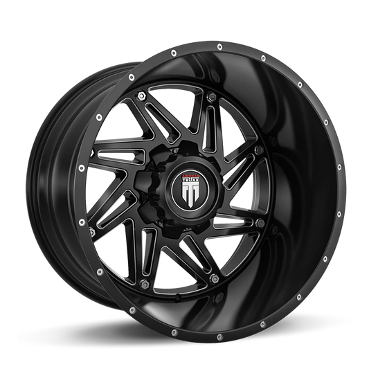 American Truxx Warrior AT165 — Black/Milled