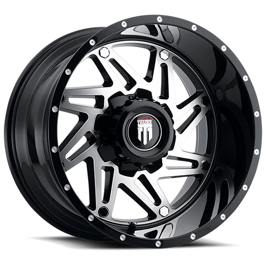 American Truxx Warrior AT165 — Black/Machined