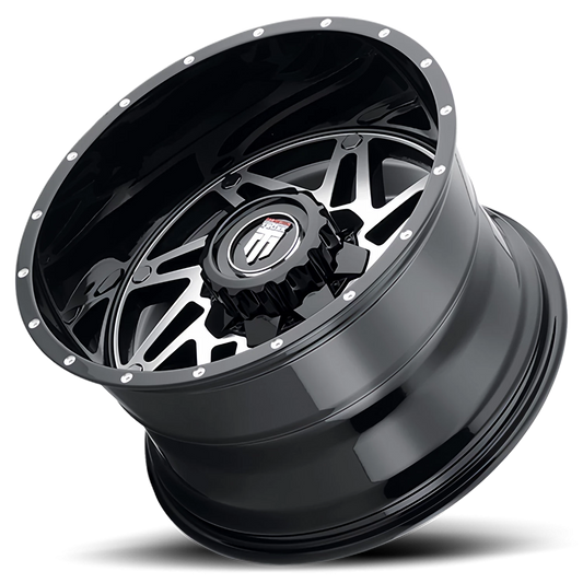 American Truxx Warrior AT165 — Black/Machined