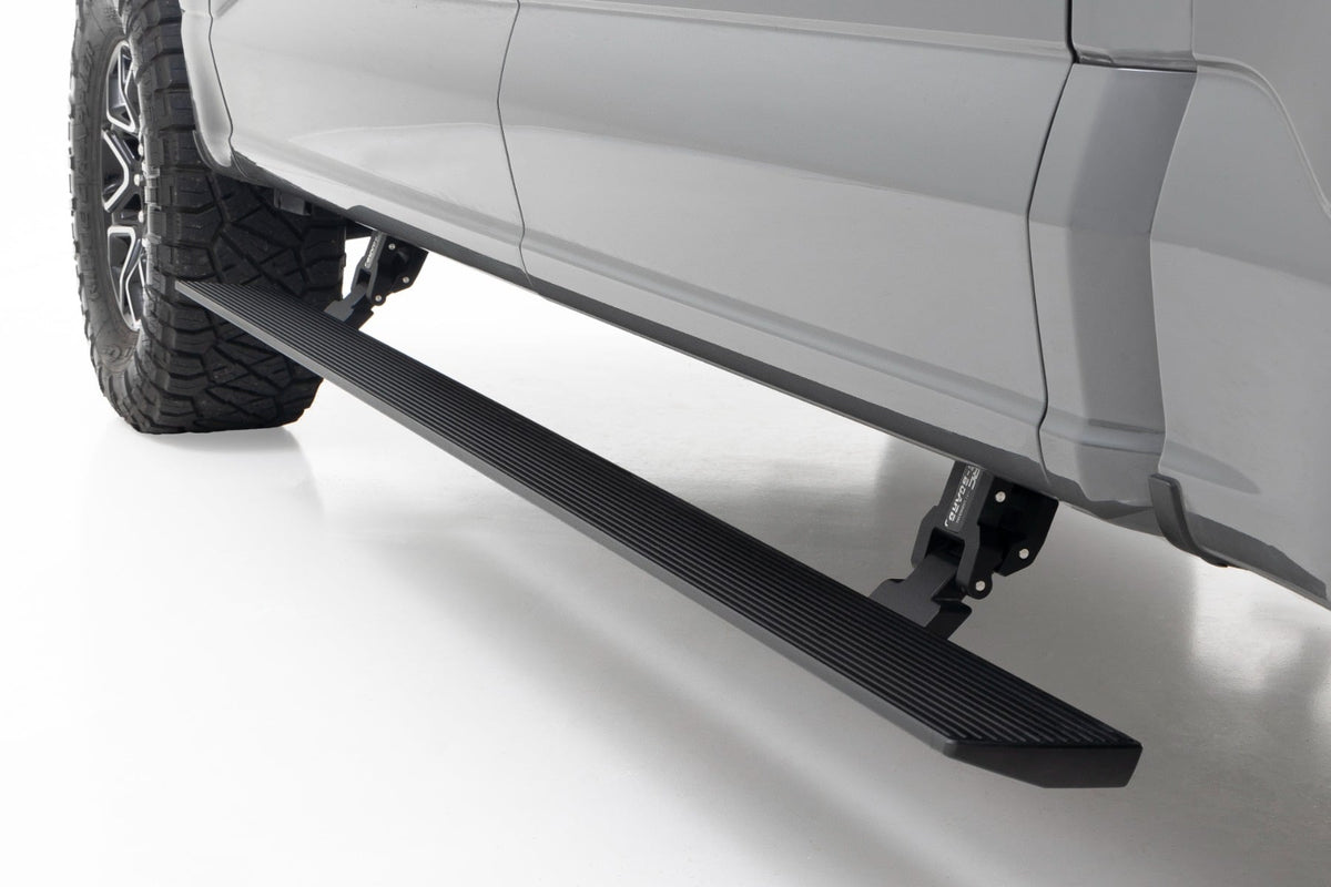 Power Running Boards | Dual Electric Motor | Ford F-150/Lightning/F-250/F-350/Raptor (15-26)