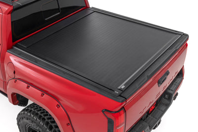 Rough Country Powered Retractable Bed Cover for Toyota Tacoma 2024-2026 with 5' Bed — installed at Road Runner Wheels & Tires · primary view