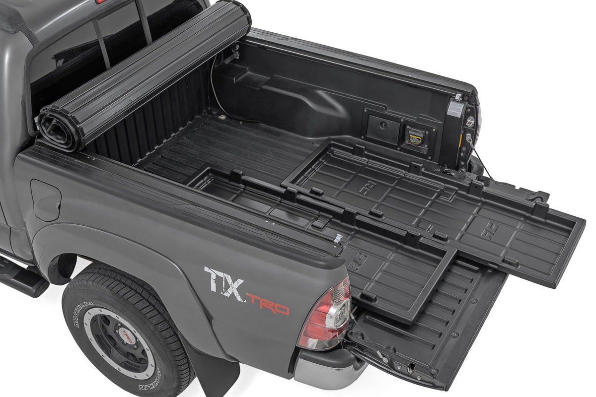 Truck Bed Cargo Storage Tray | Mid-Size Bed Storage Tray | Easy Access
