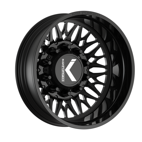 KG1 Forged TRIDENT-D — Gloss Black Rear 