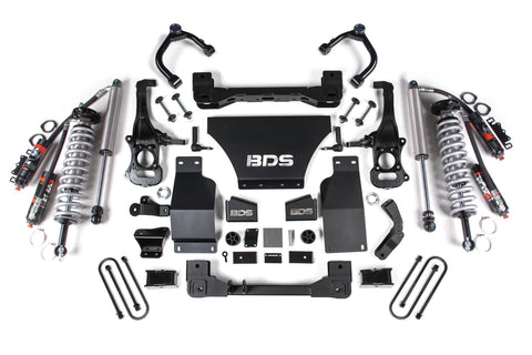 4 Inch Lift Kit | FOX 2.5 Performance Elite Coil-Over | Chevy Silverado or GMC Sierra 1500 (25-26) 4WD | Gas