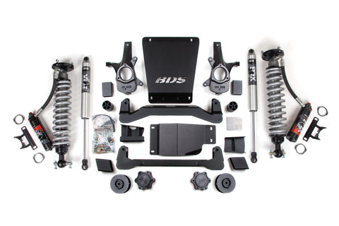 4 Inch Lift Kit | FOX 2.5 Performance Elite Coil-Over | Chevy/GMC Avalanche, Suburban, Tahoe, or Yukon 1500 (07-14) 4WD
