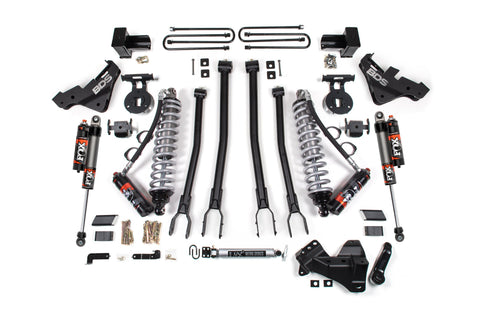 5 Inch Lift Kit w/ 4-Link | FOX 2.5 Performance Elite Coilover Conversion | Ford F350 Super Duty DRW (23-26) 4WD | Diesel