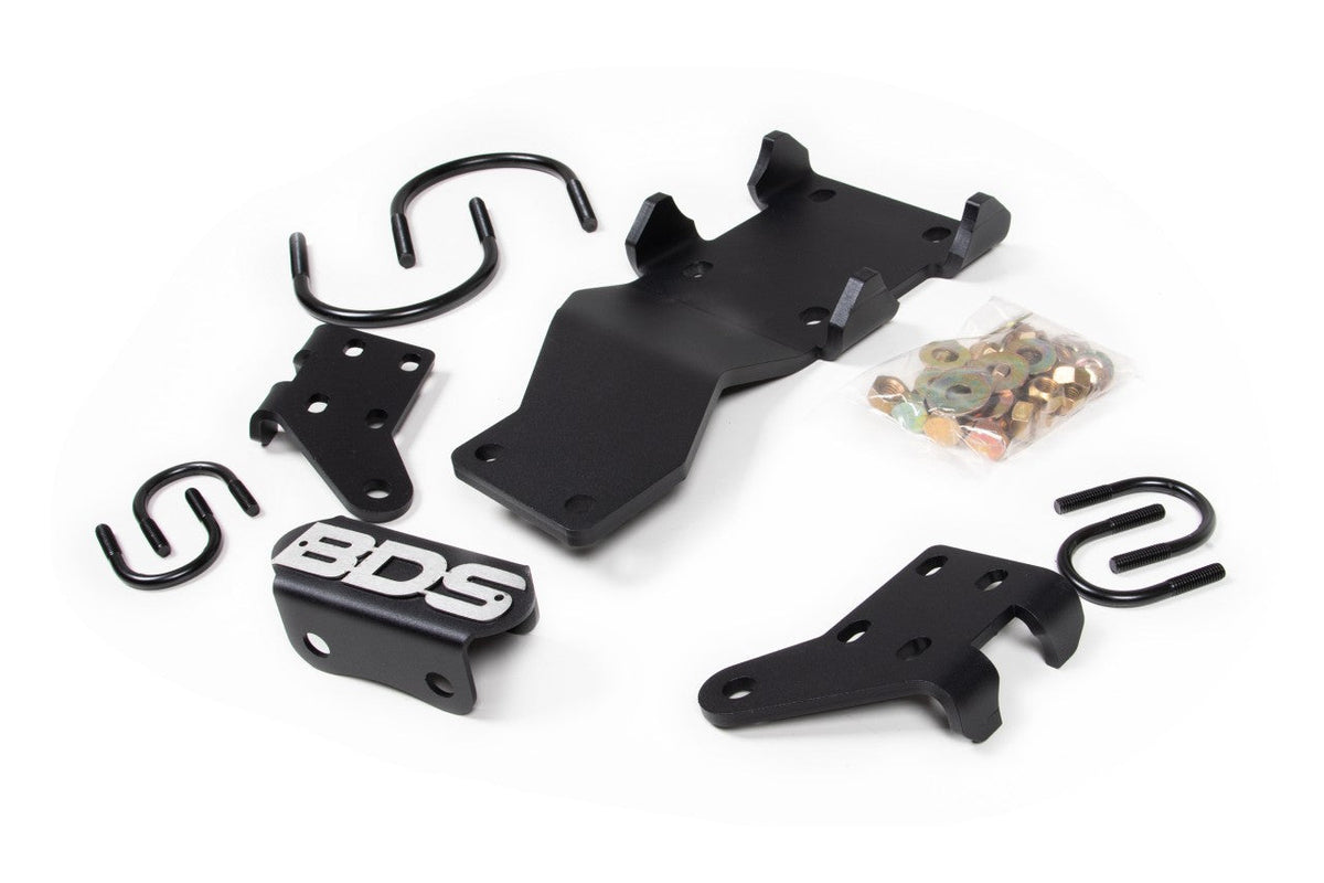 Dual Steering Stabilizer Mounting Kit | Fits 2.5-9 Inch Lift| Ford F250/F350 Super Duty (05-26) 4WD