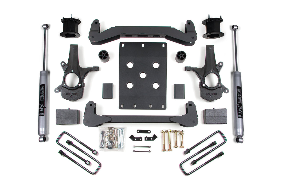 4.5 Inch Lift Kit | Chevy Silverado or GMC Sierra 1500 (07-13) 2WD