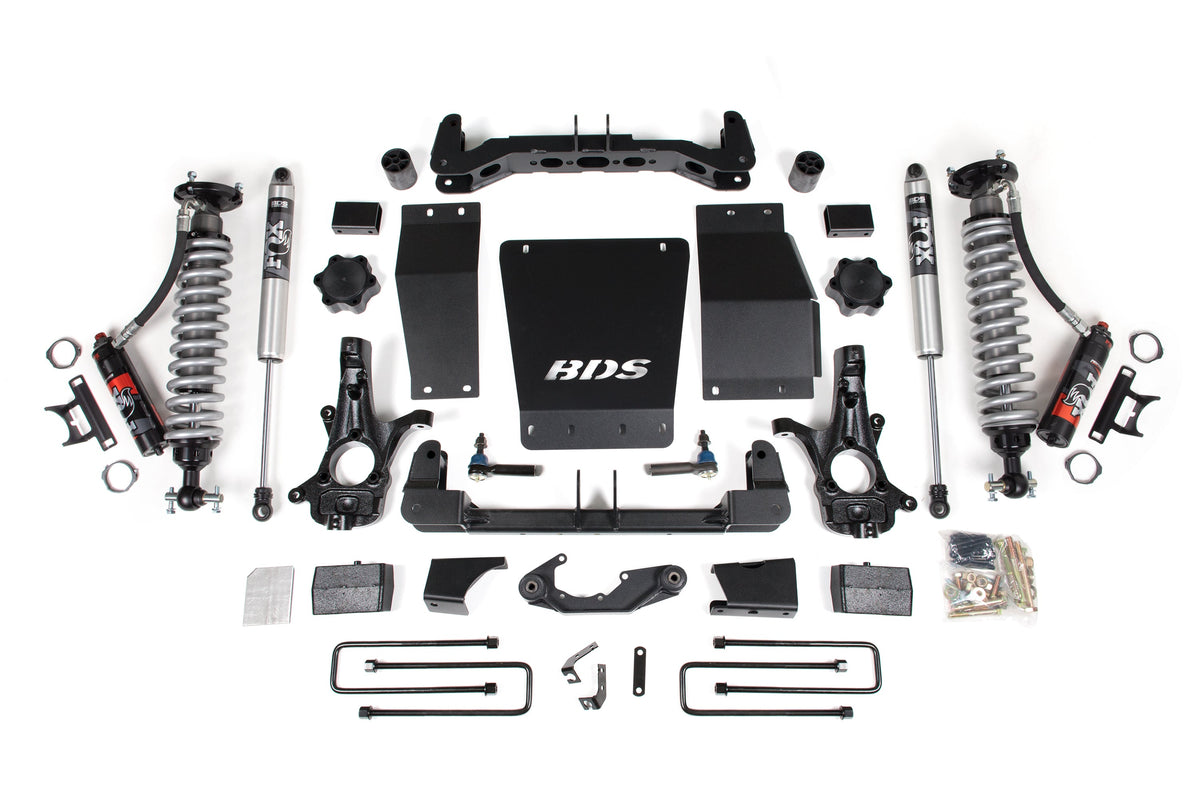 4 Inch Lift Kit | FOX 2.5 Performance Elite Coilover | Chevy Silverado or GMC Sierra 1500 (14-18) 4WD