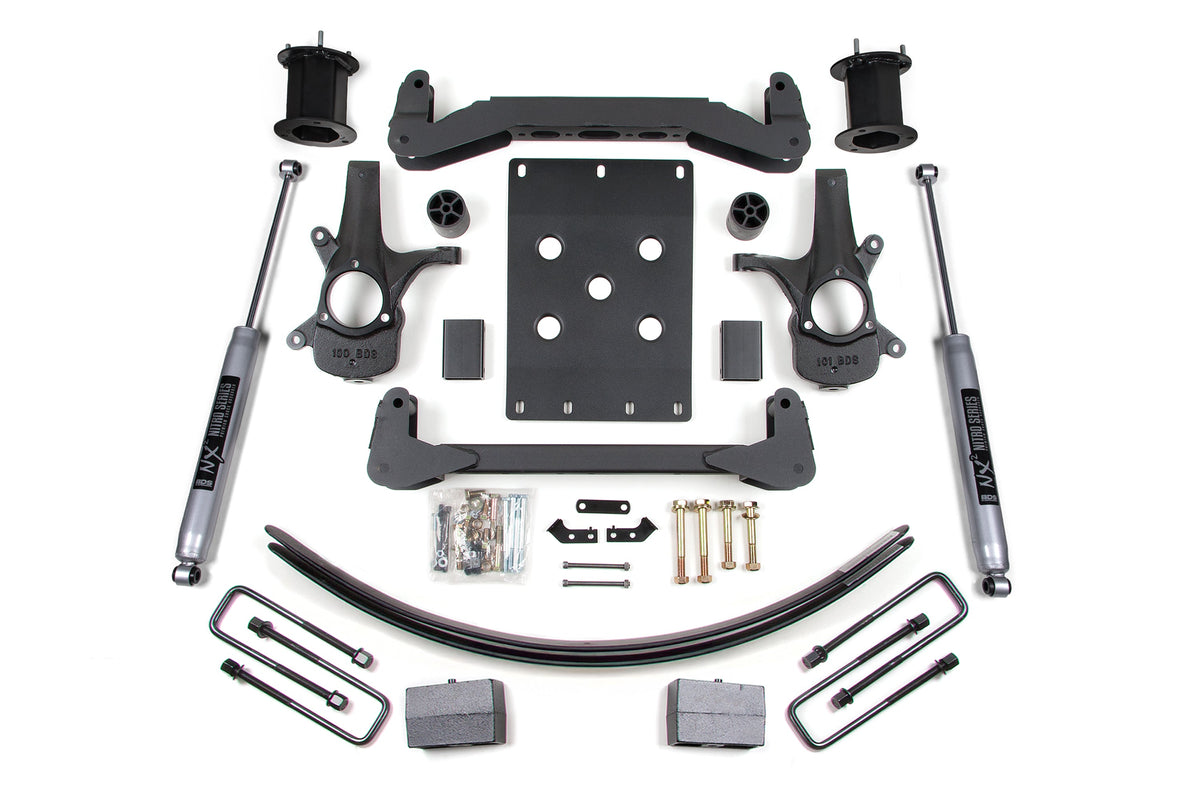 6 Inch Lift Kit | Chevy Silverado or GMC Sierra 1500 (07-13) 2WD