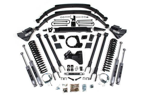 9 Inch (Gas) | 8 Inch (Diesel) Lift Kit w/ 4-Link | Ford F250/F350 Super Duty (20-22) 4WD