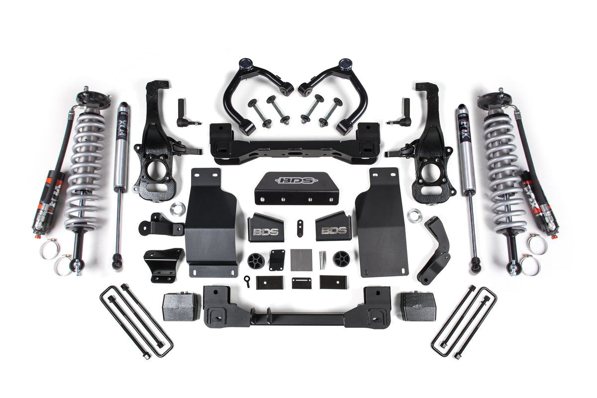 4 Inch Lift Kit | FOX 2.5 Performance Elite Coil-Over | Chevy Trail Boss or GMC AT4 1500 (20-26) 4WD | Diesel