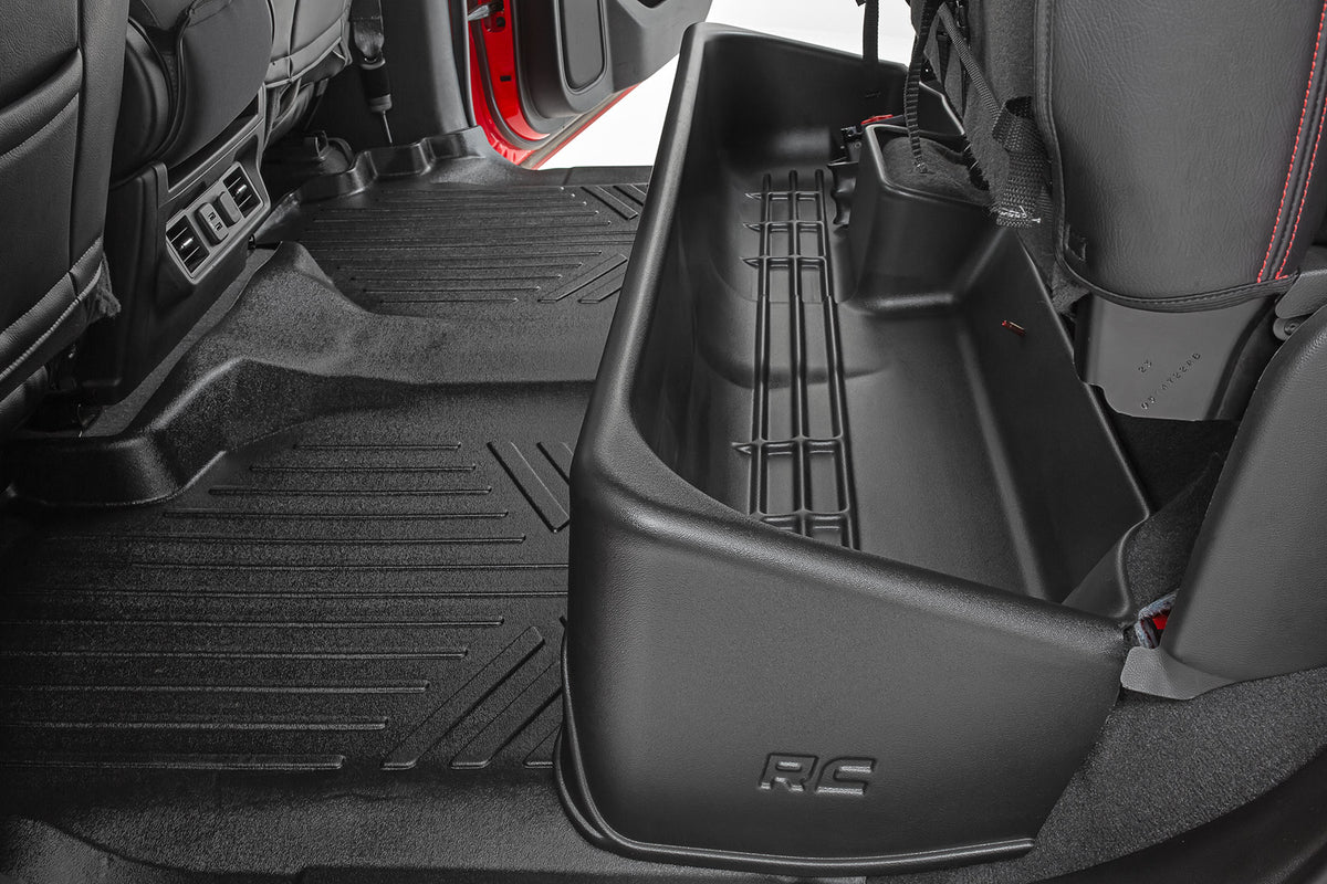 Under Seat Storage | Crew Cab | Chevy/GMC 1500/2500HD/3500HD (19-26)