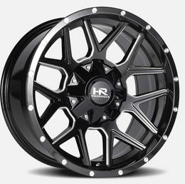 Hardrock HR716 — Gloss Black Milled