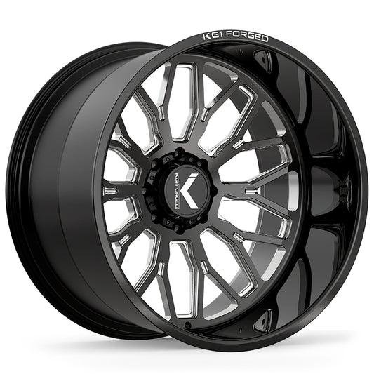 KG1 Forged JACKED — POLISHED Wheel