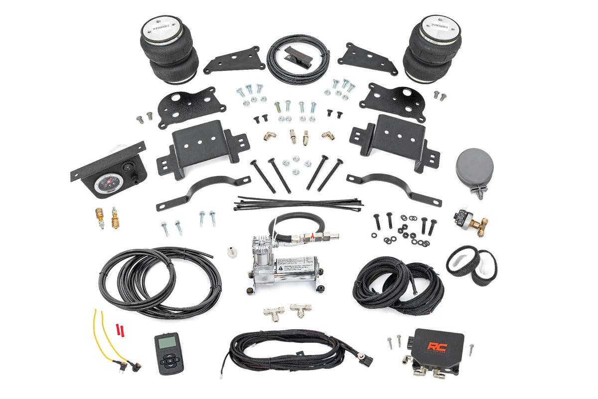 Air Spring Kit W/compressor | Wireless Controller | 4 Inch Lift Kit | Ram 2500 (14-26)