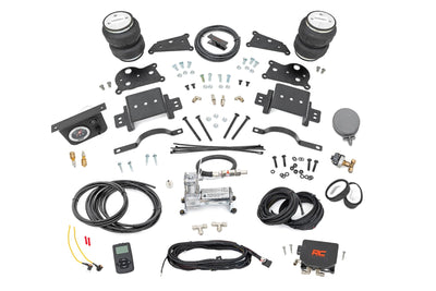 Air Spring Kit w/compressor | Wireless Controller | 4 Inch Lift Kit | Ram 2500 (14-26) - Rough Country at Road Runner Wheels & Tires