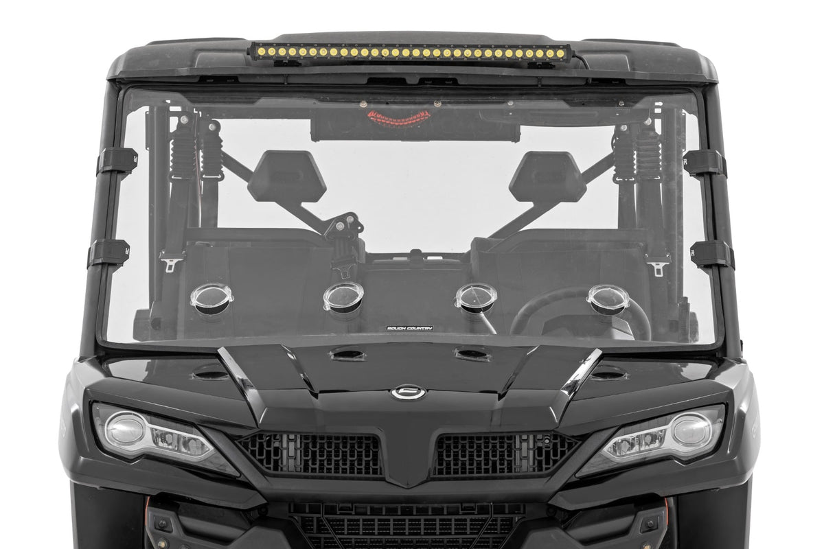 Vented Full Windshield | Scratch Resistant | CFMOTO UFORCE 1000