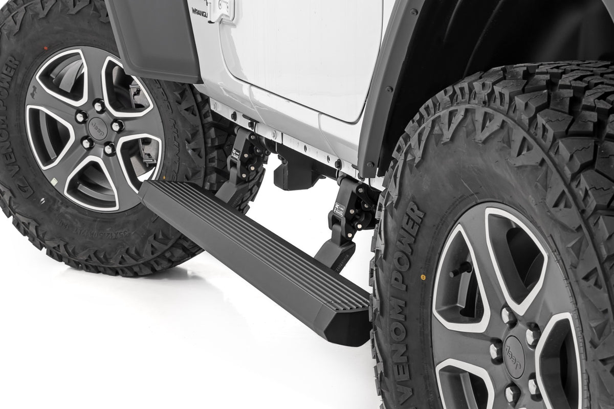 Power Running Boards | Dual Electric Motor | 2 Door | Jeep Wrangler JL (18-26)