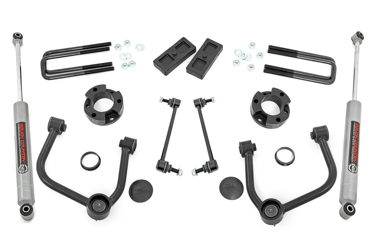 3.5 Inch Lift Kit | Ford Ranger 4wd (2024-2026)