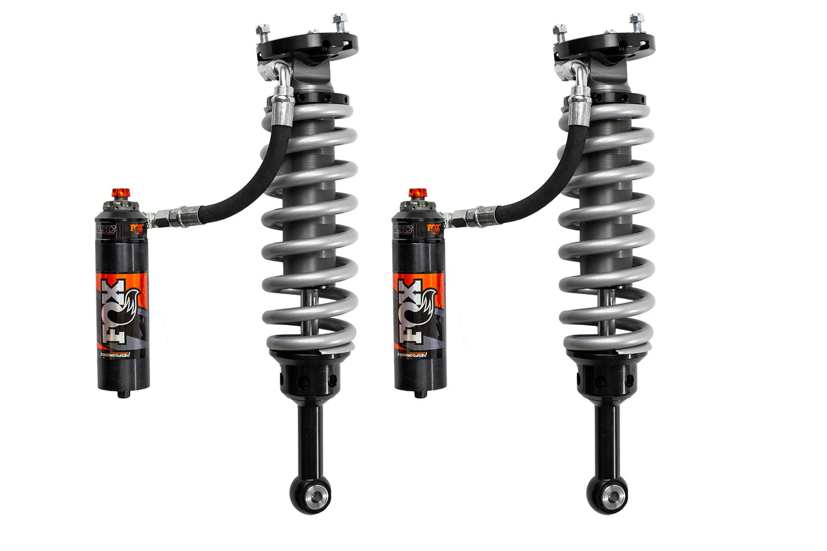 FOX 2.5 Coilover Shocks w/ DSC Reservoir | 2 Inch Lift | Performance Elite Series | Toyota Tacoma (05-23) 4WD