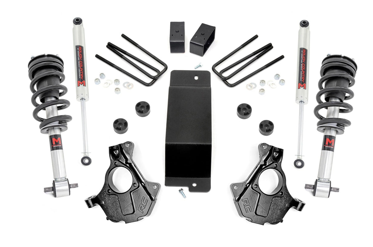3.5 Inch Lift Kit | Cast Steel Lca | M1 Strut | Chevy/gmc 1500 (07-13)