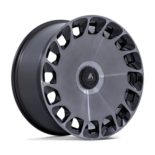 Asanti Black AB045 ARISTOCRAT — Gloss Black Machined Fc W/ DDT 