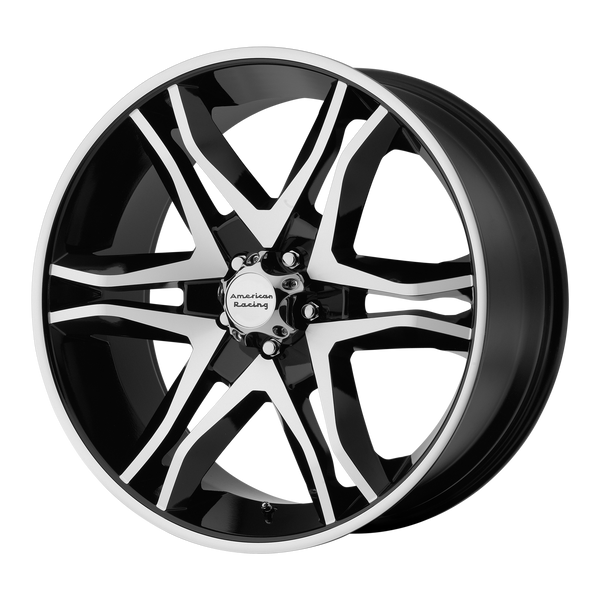 American Racing AR893 MAINLINE — Gloss Black Machined 