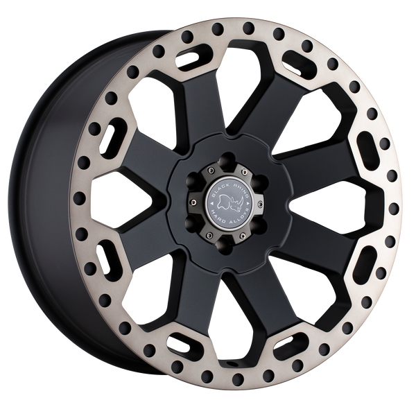 Black Rhino Hard Alloys WARLORD — Matte Black W/ Mach Dark Tint 