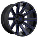 Fuel 1PC D644 CONTRA — Gloss Black Blue Tinted Clear
