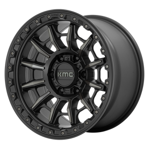 KMC KM547 CARNAGE — Satin Black W/ Gray Tint