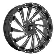 MSA Offroad Wheels M46 BLADE UTV — Gloss Black Milled