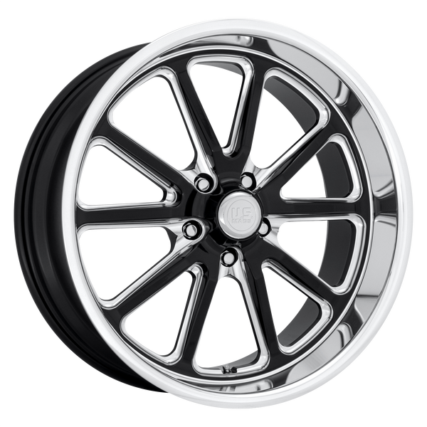 US Mag 1PC U117 RAMBLER — Gloss Black Milled 