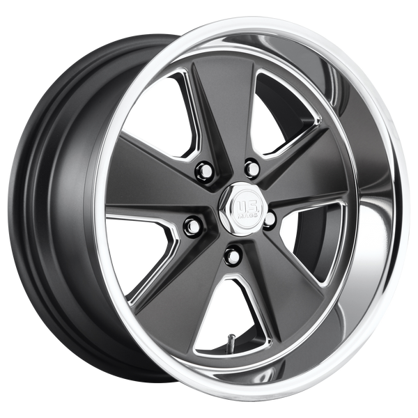 US Mag 1PC U120 ROADSTER — Matte Gun Metal Machined 