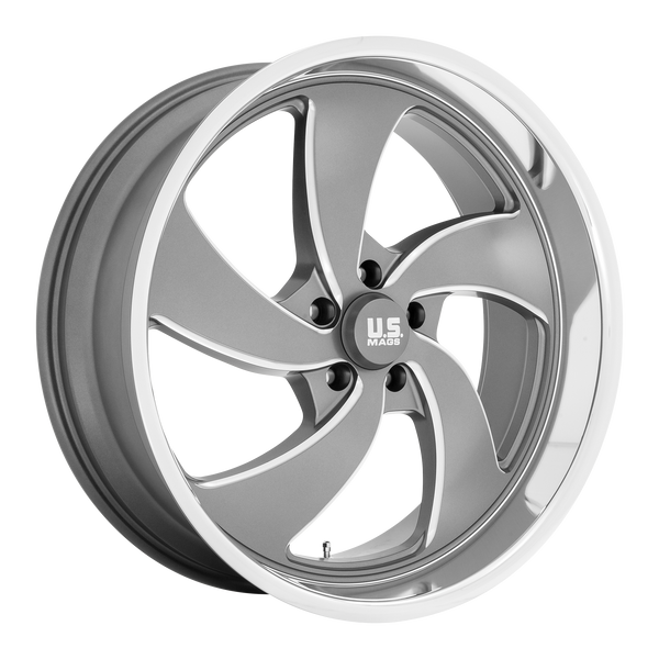 US Mag 1PC U133 DESPERADO — Anthracite Milled Diam-Cut Lip 