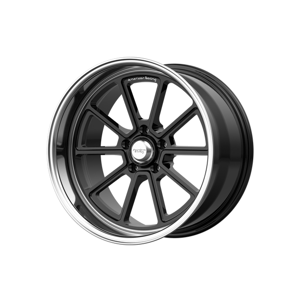 American Racing Vintage VN510 DRAFT — Black Black