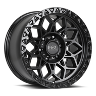 Hardrock H108 Matte Black wheel