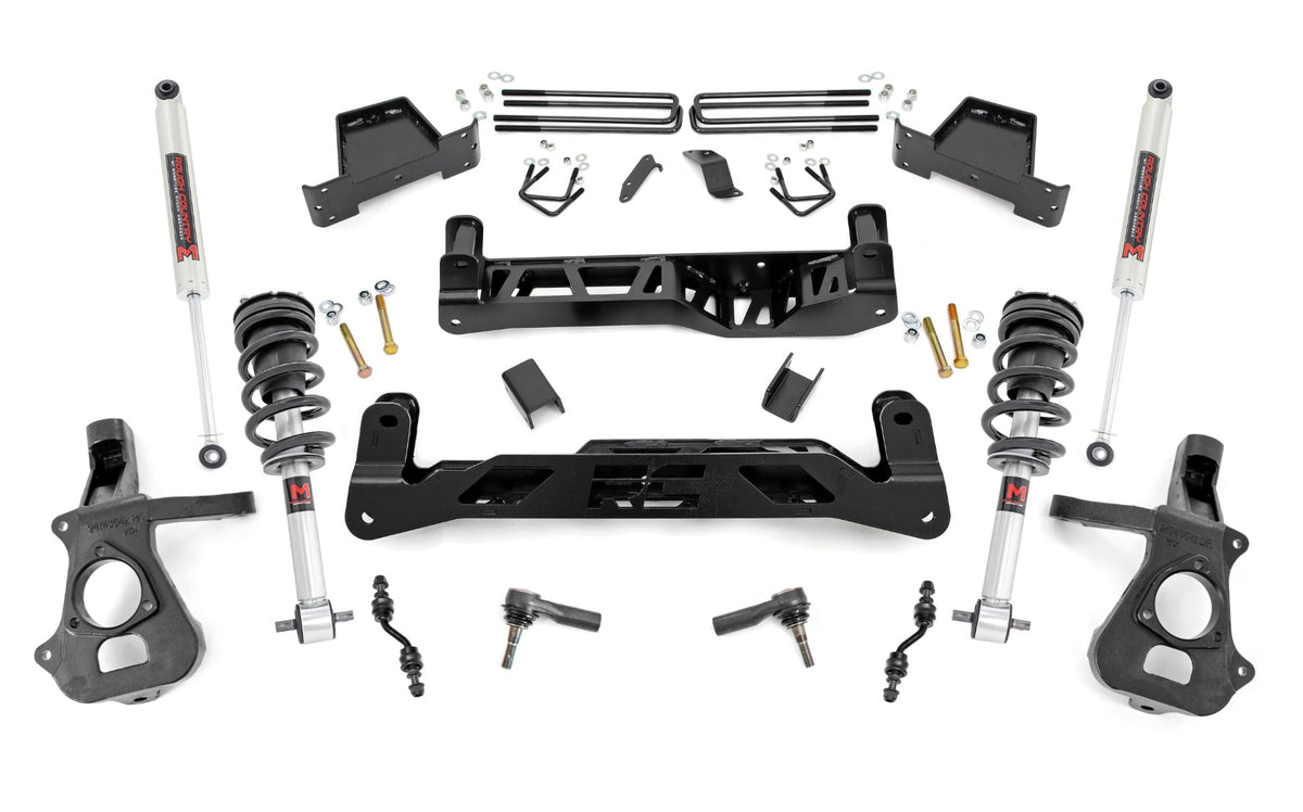 7 Inch Lift Kit | Cast Steel | M1 Struts/m1 | Chevy/gmc 1500 (14-18 & Classic)