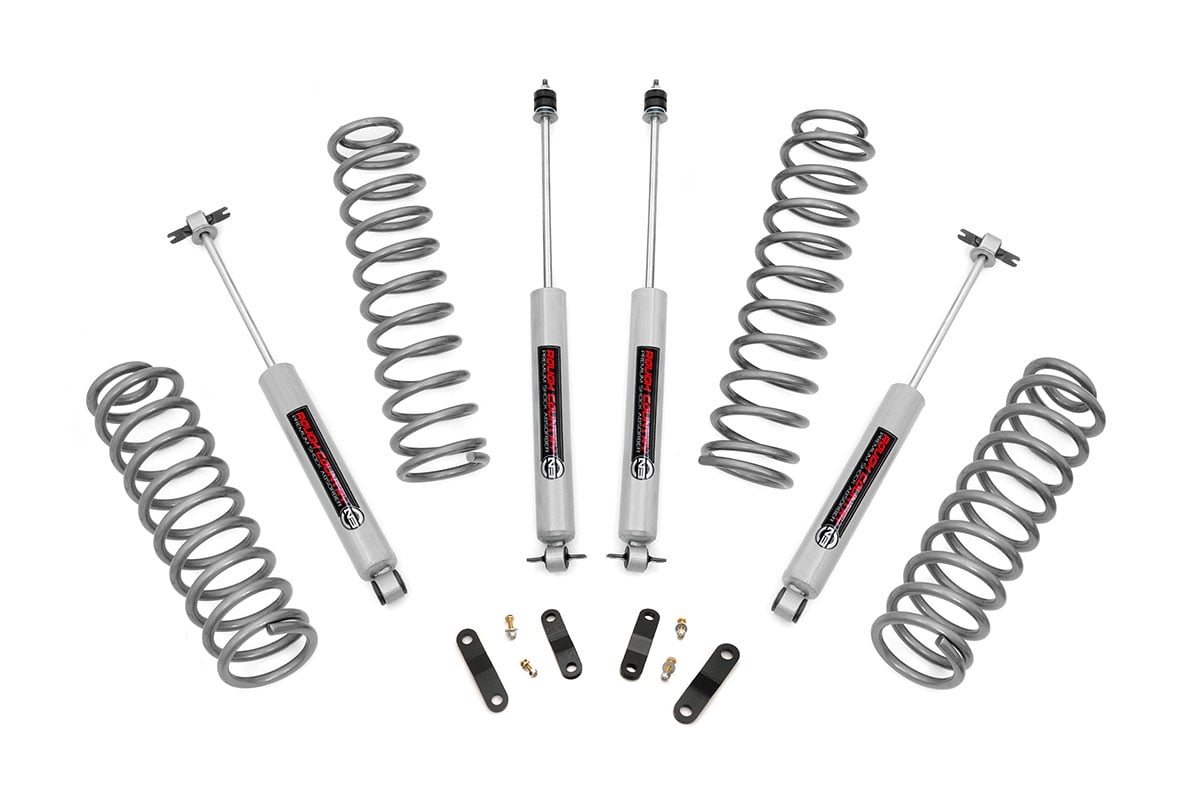 2.5 Inch Lift Kit | Coils | Jeep Wrangler Unlimited 2wd/4wd (2007-2018)