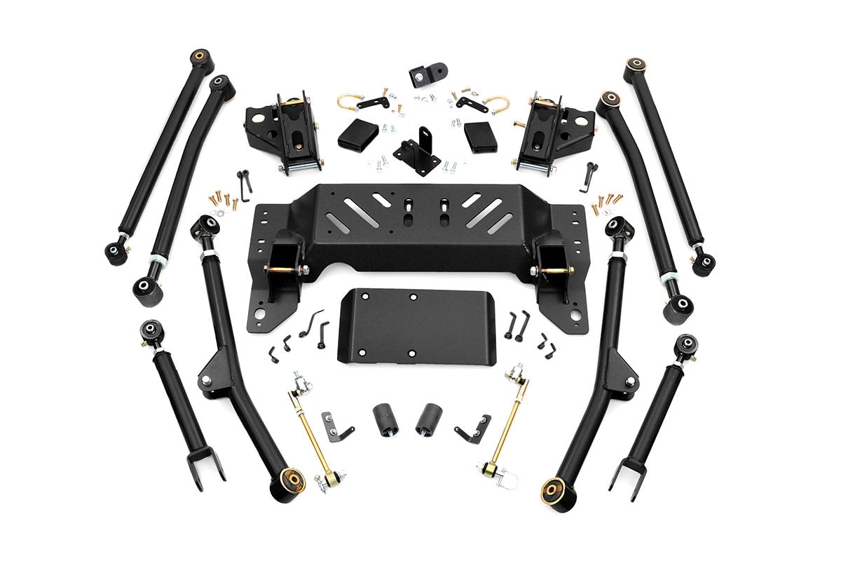 Long Arm Upgrade Kit | 4 Inch Lift | Jeep Grand Cherokee Zj 4wd (1993-1998)