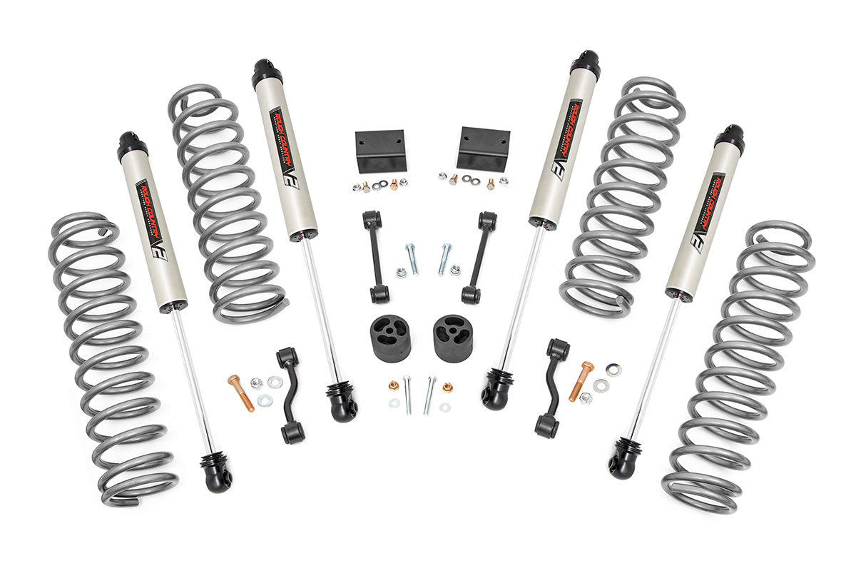 2.5 Inch Lift Kit | Coils | V2 | Jeep Wrangler Unlimited Rubicon 4wd (18-23)