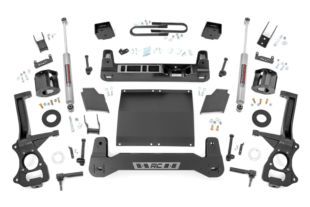 6 Inch Lift Kit | Mono Leaf Rear | Diesel | Gmc Sierra 1500 2wd/4wd (19-24)