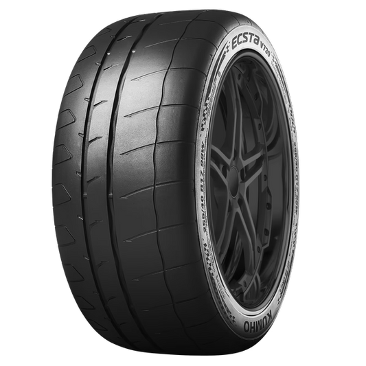 Kumho Ecsta V730 tire - official 3/4 view - Angled-600w.avif