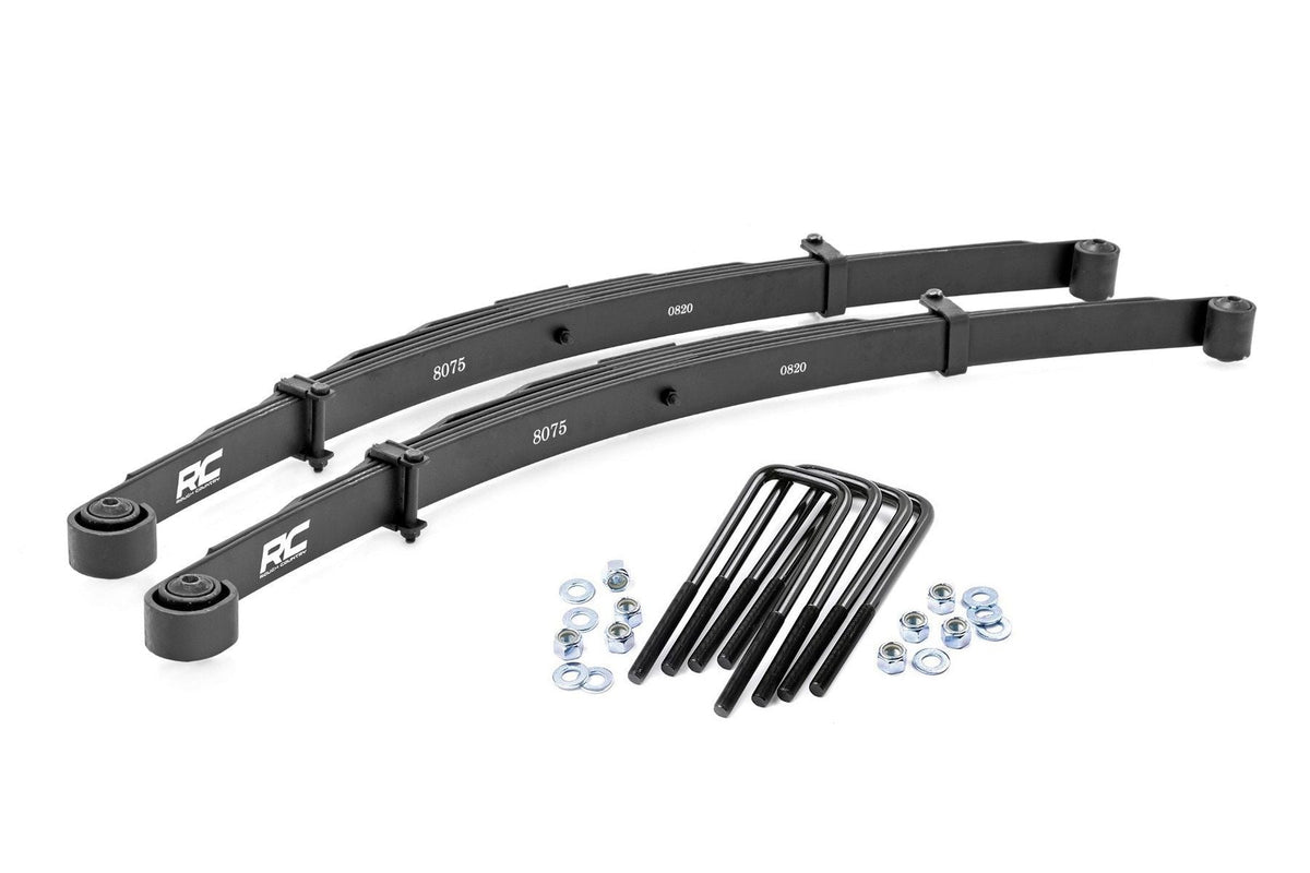 Rear Leaf Springs | 3.5" Lift | Pair | Toyota Tacoma 2wd/4wd (2005-2023)