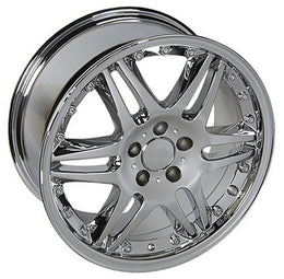 OE Wheels MB09 Gloss Silver Machined