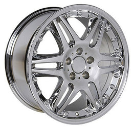 OE Wheels MB09 Gloss Silver Machined