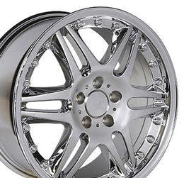 OE Wheels MB09 Gloss Silver Machined