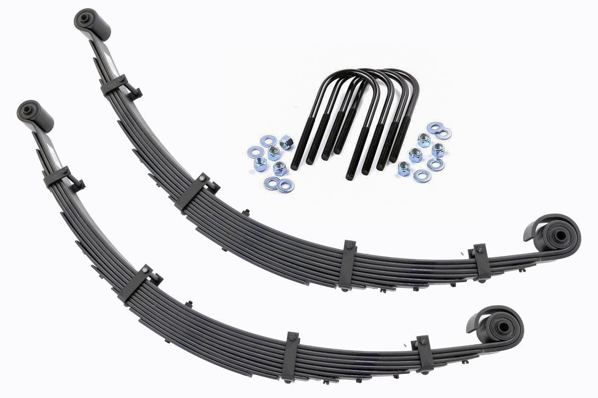 Front Leaf Springs |8" Lift | Pair | Ford F-250/f-350 Super Duty 4wd (99-04)